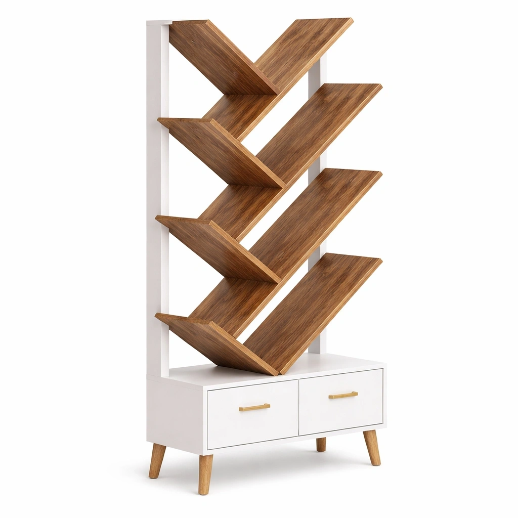 tagre en bois et mtal avec tiroirs- Arvotrax