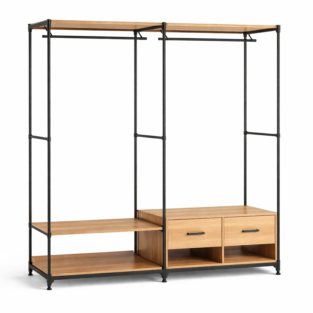 Armoire bois et mtal- Arvotrax