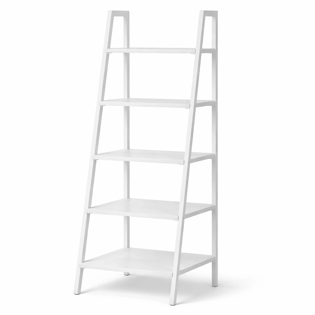 tagre 5 niveaux design minimaliste blanc-Lumtravo