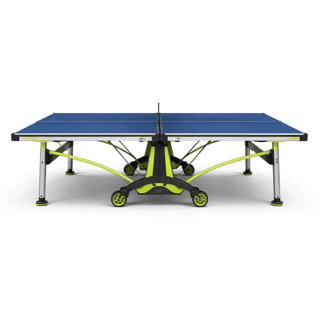 Tischtennisplatte Aluminium Blau klappbar Outdoor 274 x 152.5 x 76 cm