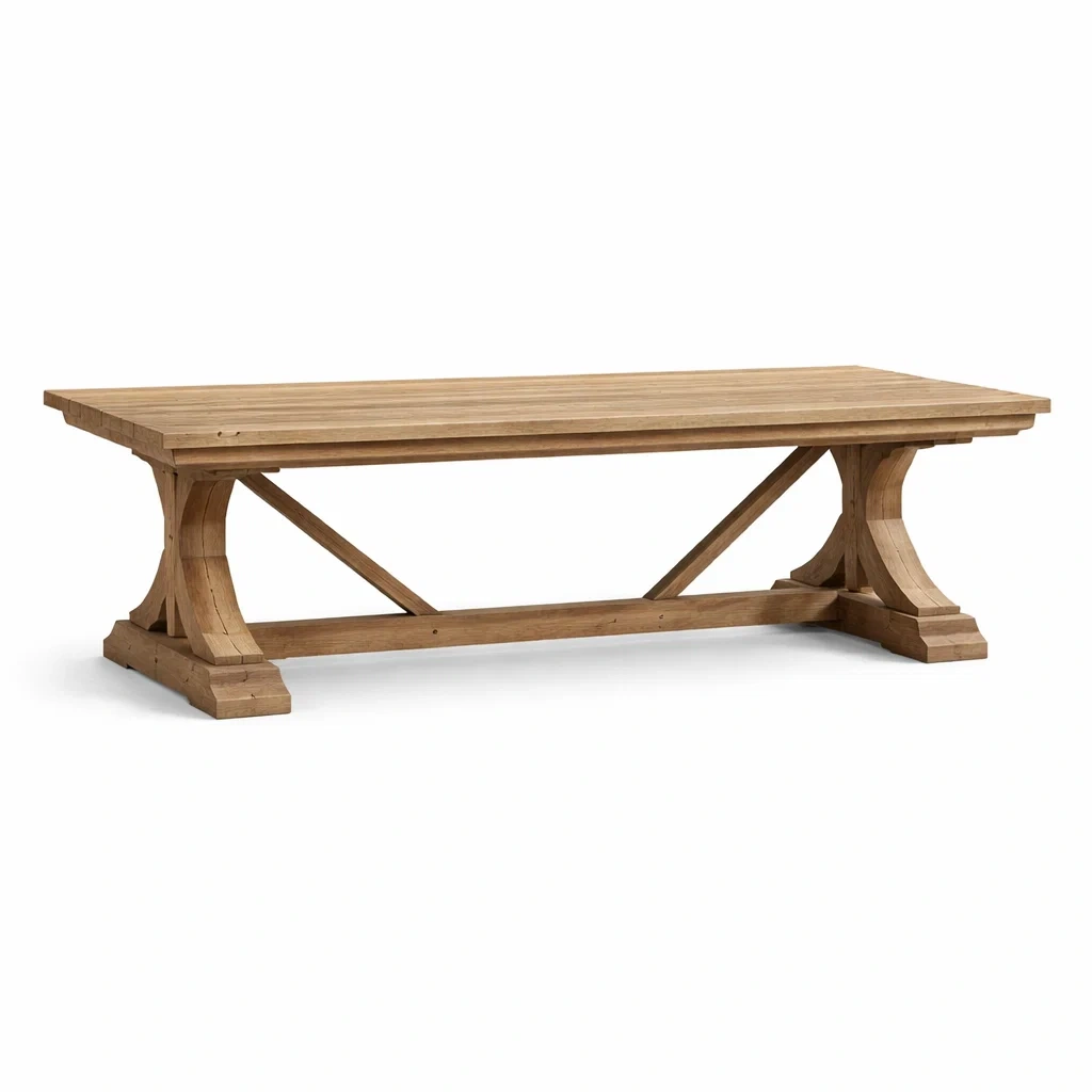 Tisch Eichenholz 240 x 100 x 76 cm