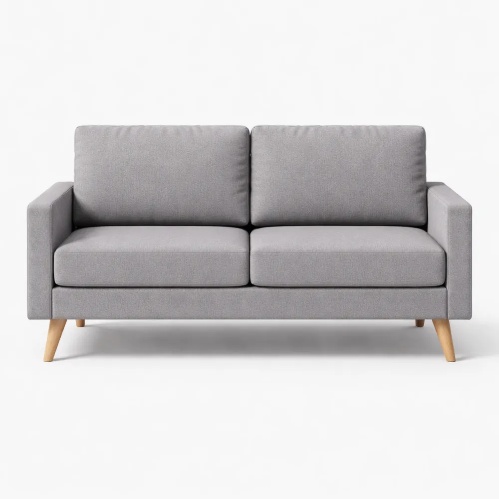 Petit canapé moderne en tissu pour salon ou bureau