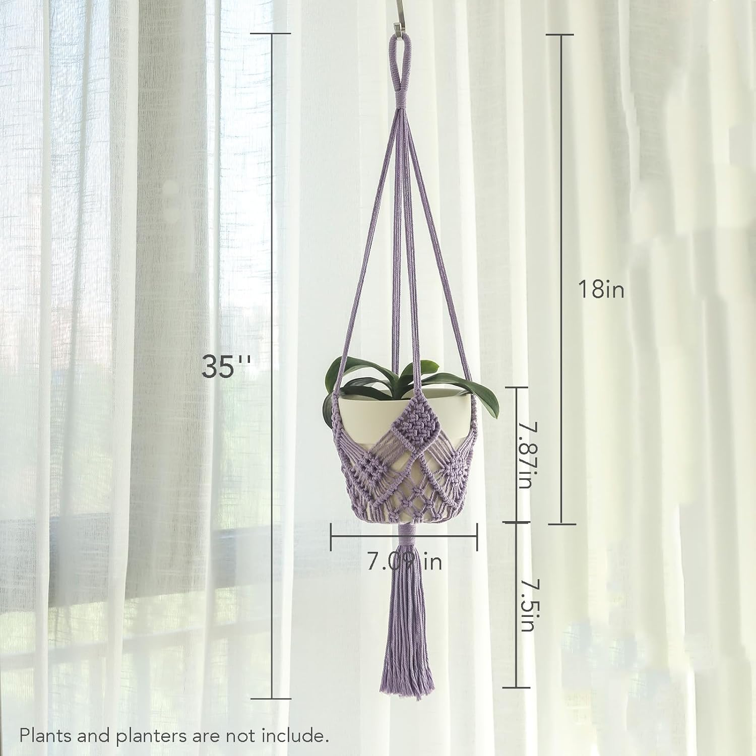 Hanging Planter with Patterns