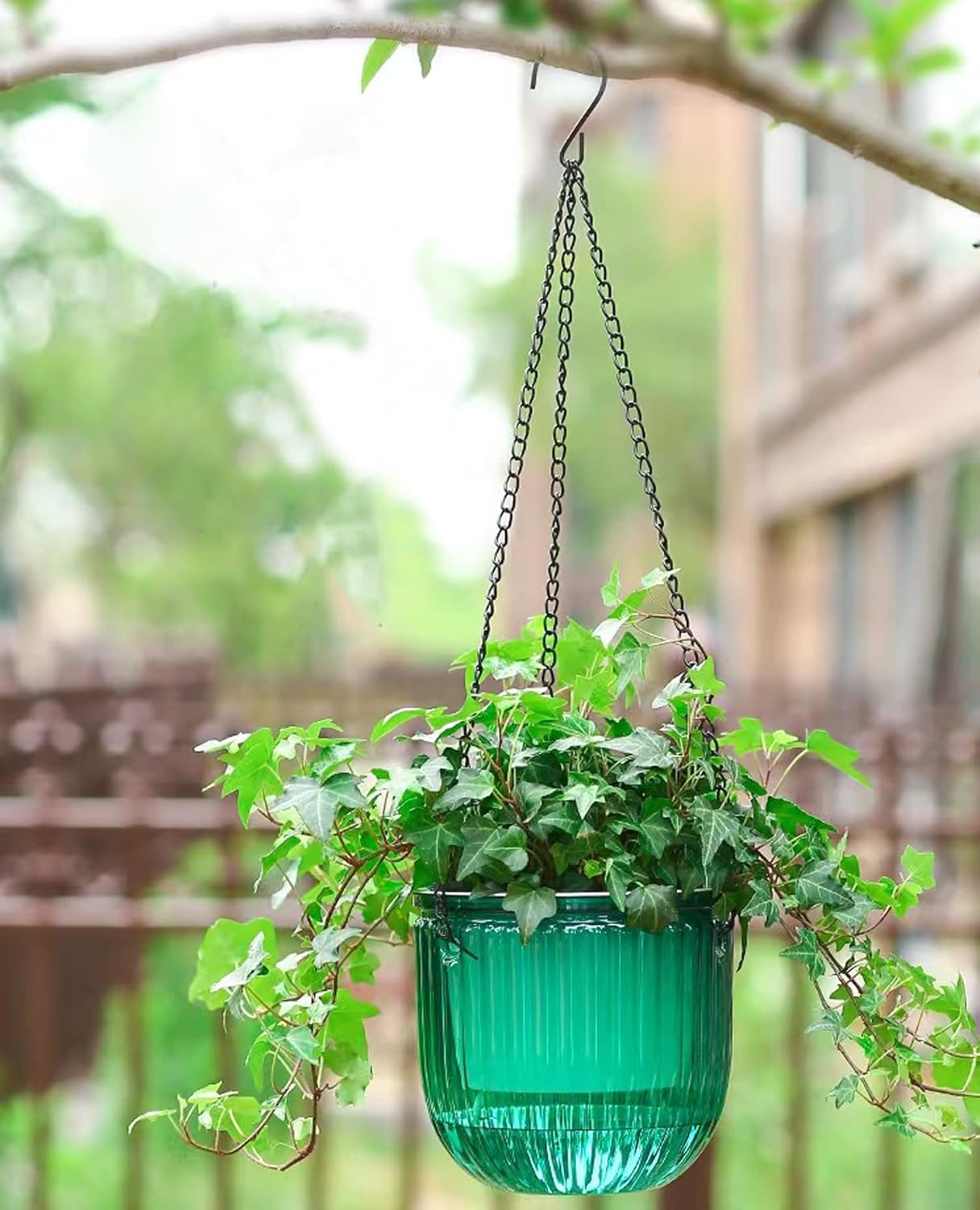 2 Pack Self Watering Hanging Planters