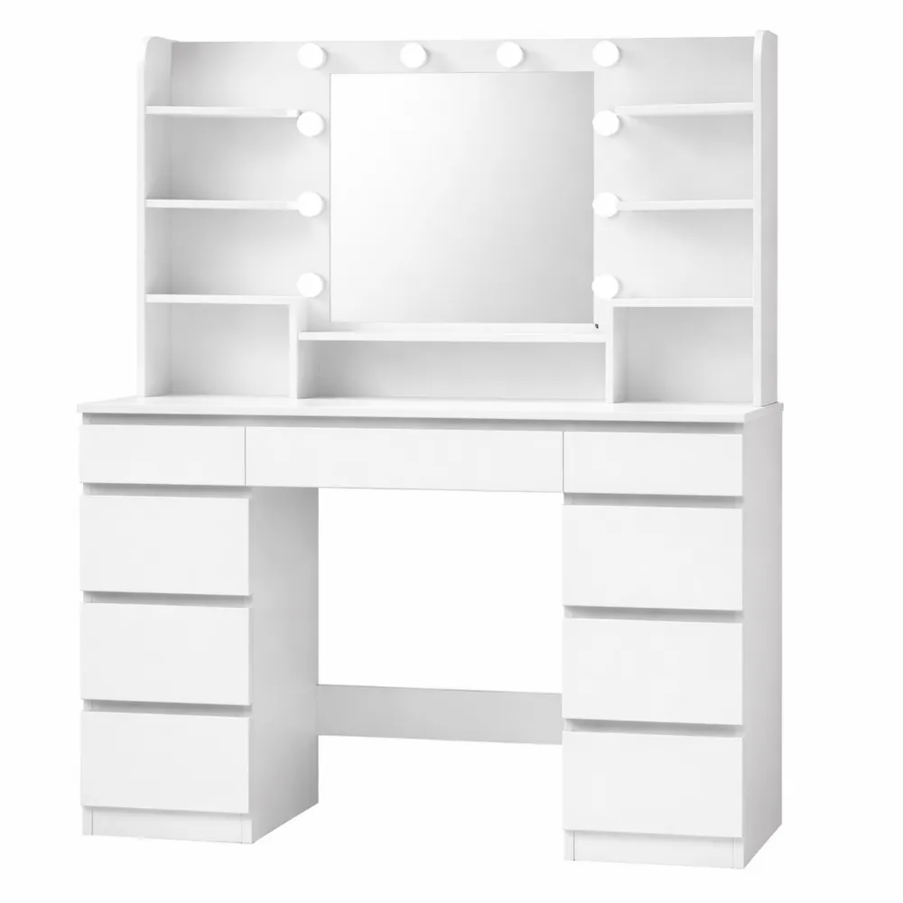 Toeletta da Trucco con Specchio HD e Luci LED Regolabili