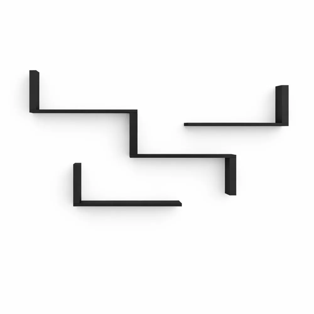 Étagères Murales Combinables pour Rangement Moderne et Décoration