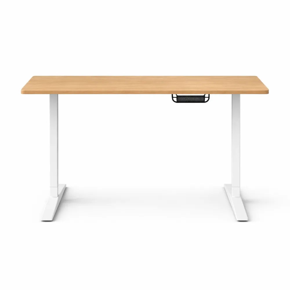 Bureau réglable en hauteur avec ports USB