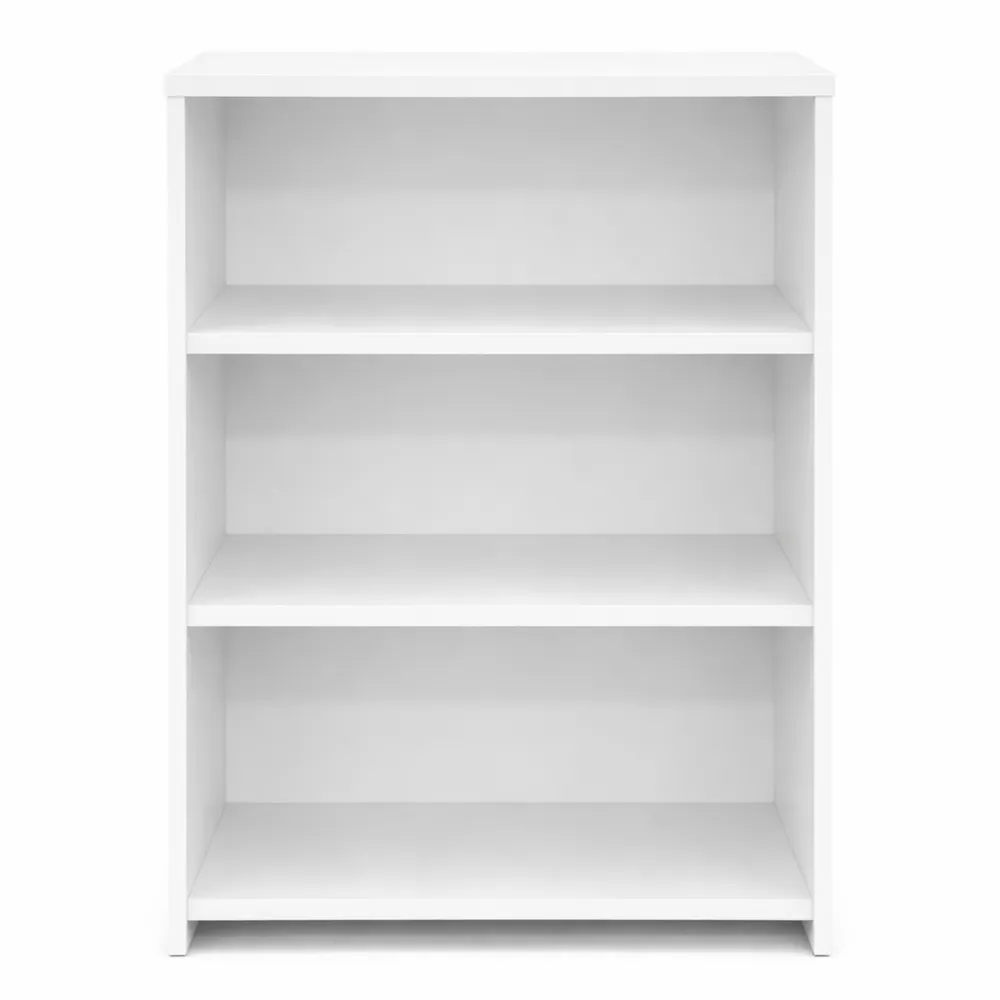 Table de Réception Blanc en Bois 55x50x103,5 cm