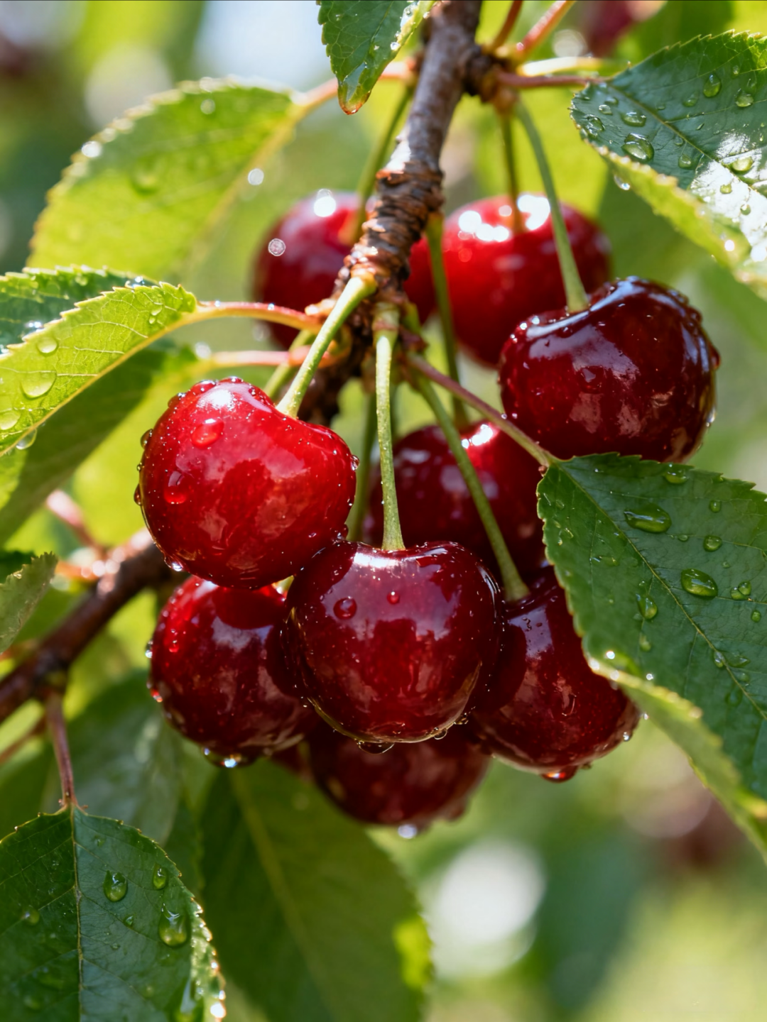 🍒 Graines de Cerises Douces 🌿 99% de Germination