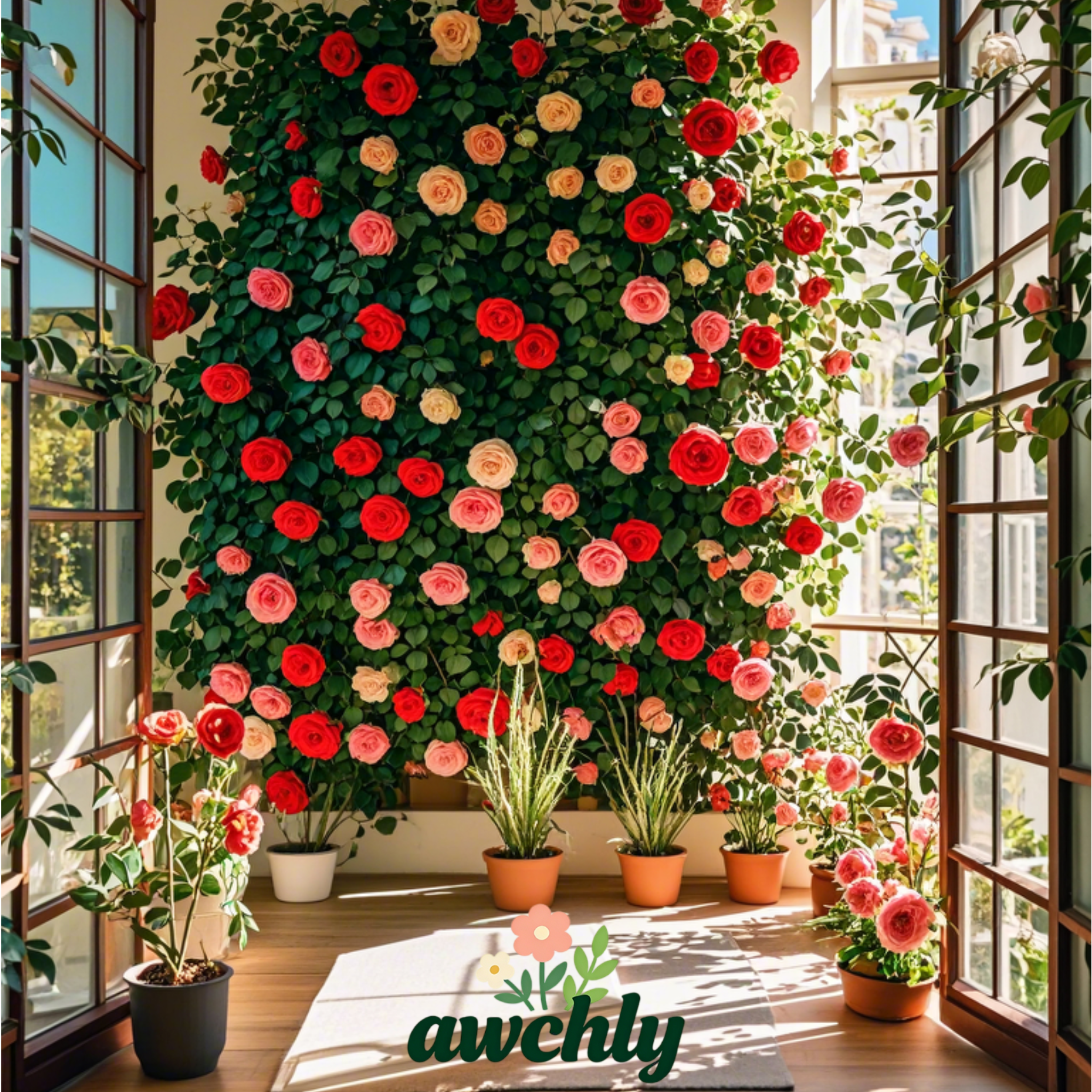 💐 Graines de rosier grimpant à floraison continue