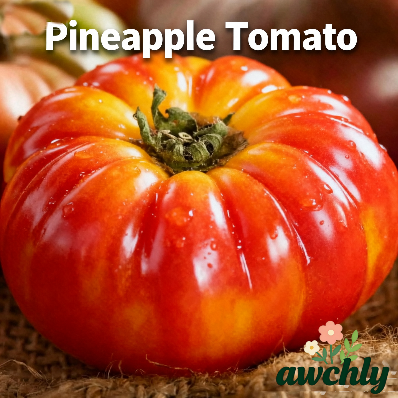 🍅 Graines de tomates ananas – Sucrées, juteuses et faciles à cultiver !