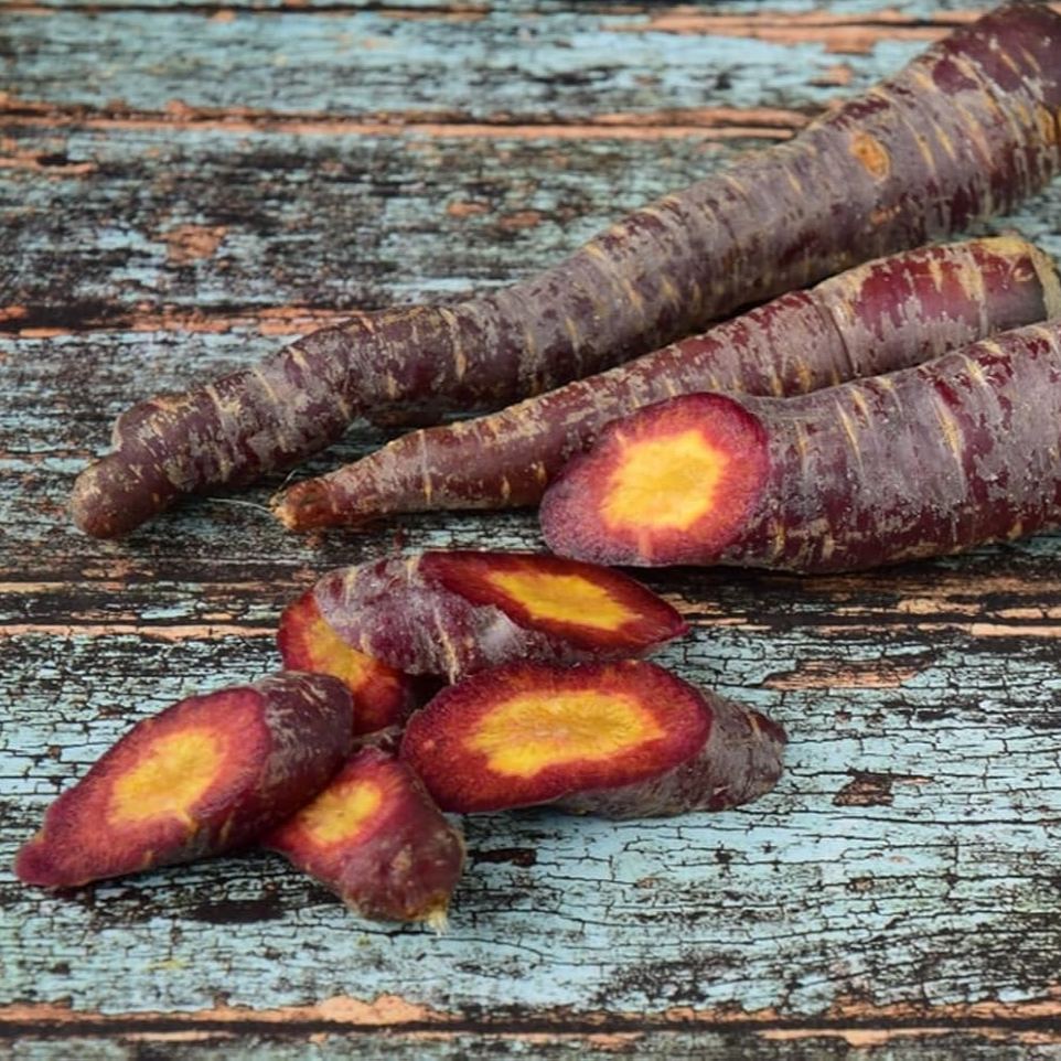 🥕 Carotte Jade Violet – Anthocyanes naturels, croquante et sucrée
