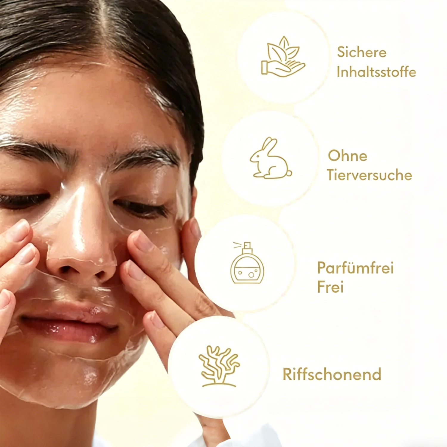 ✨2 kaufen, 2 gratis✨ Kojisäure-Kurkuma-Nachtmaske