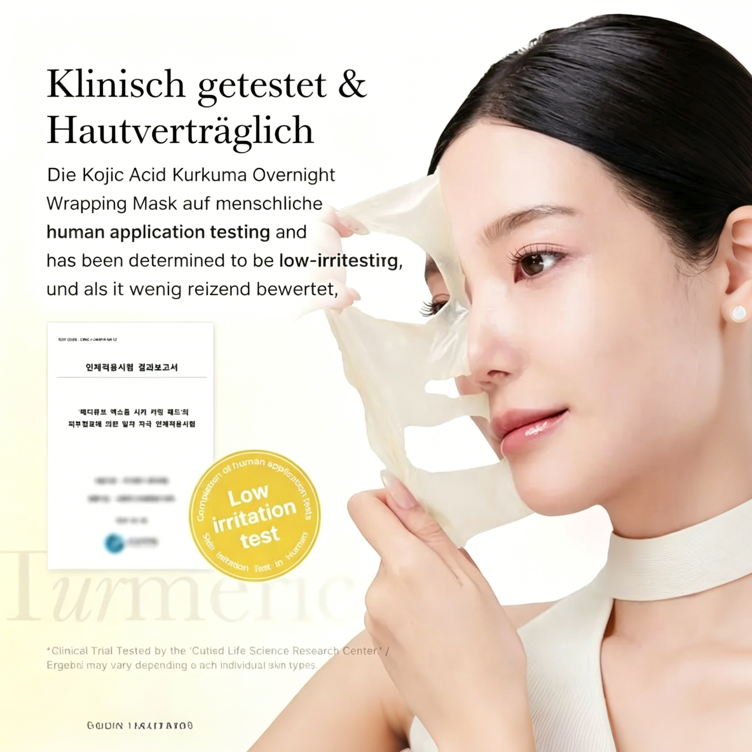 ✨2 kaufen, 2 gratis✨ Kojisäure-Kurkuma-Nachtmaske