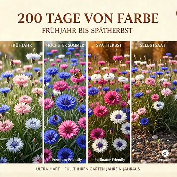 Premium-Kornblumensamen