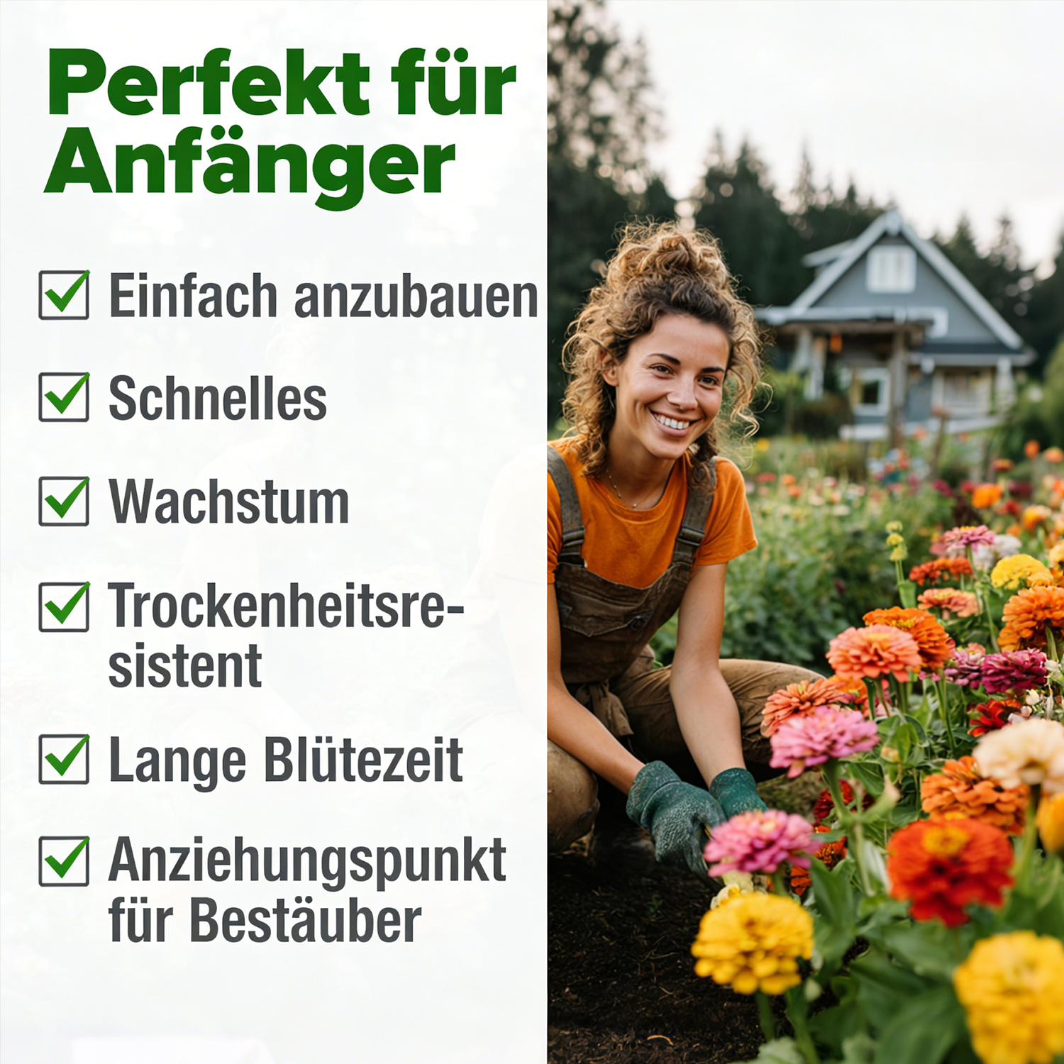 Zinniensamen