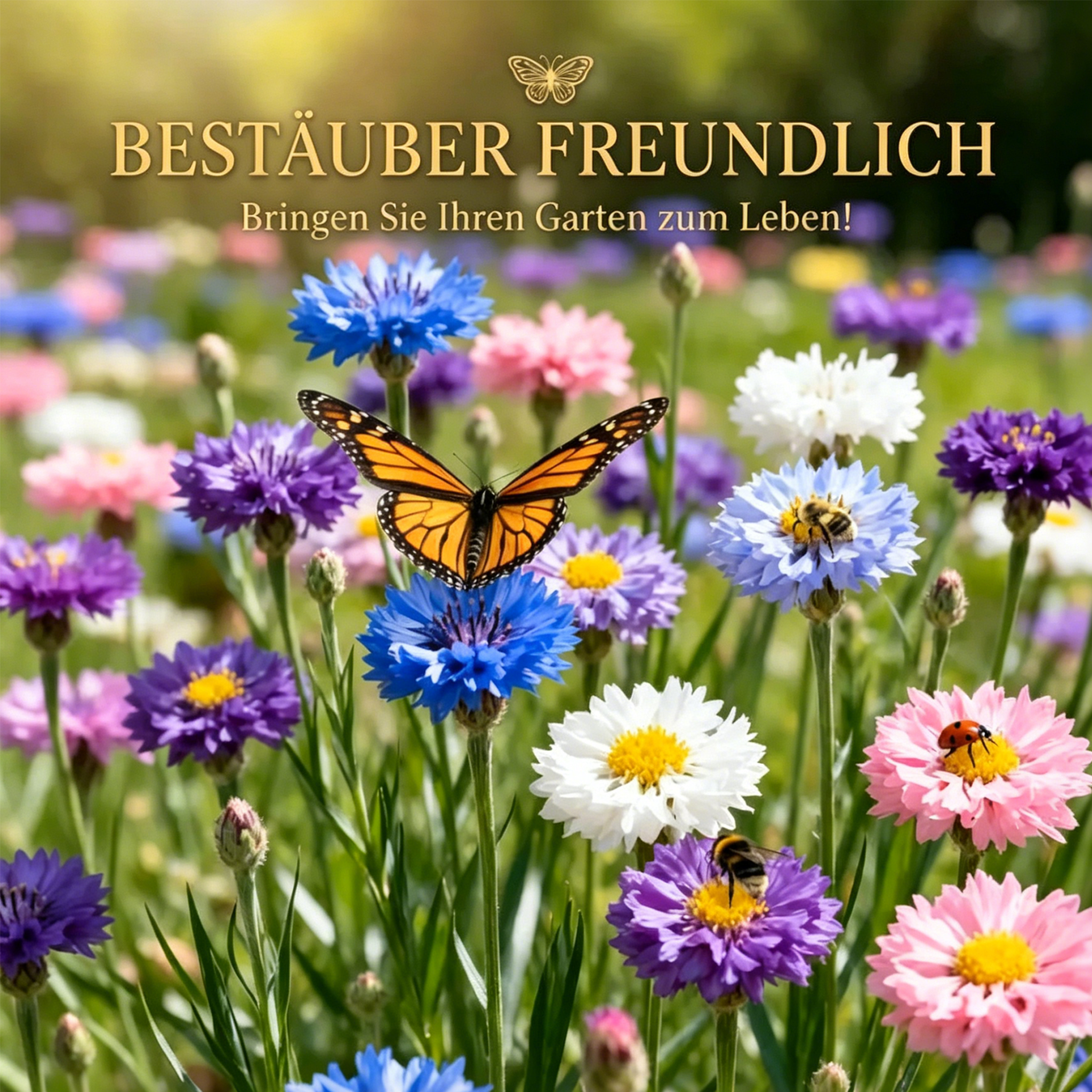 Premium-Kornblumensamen