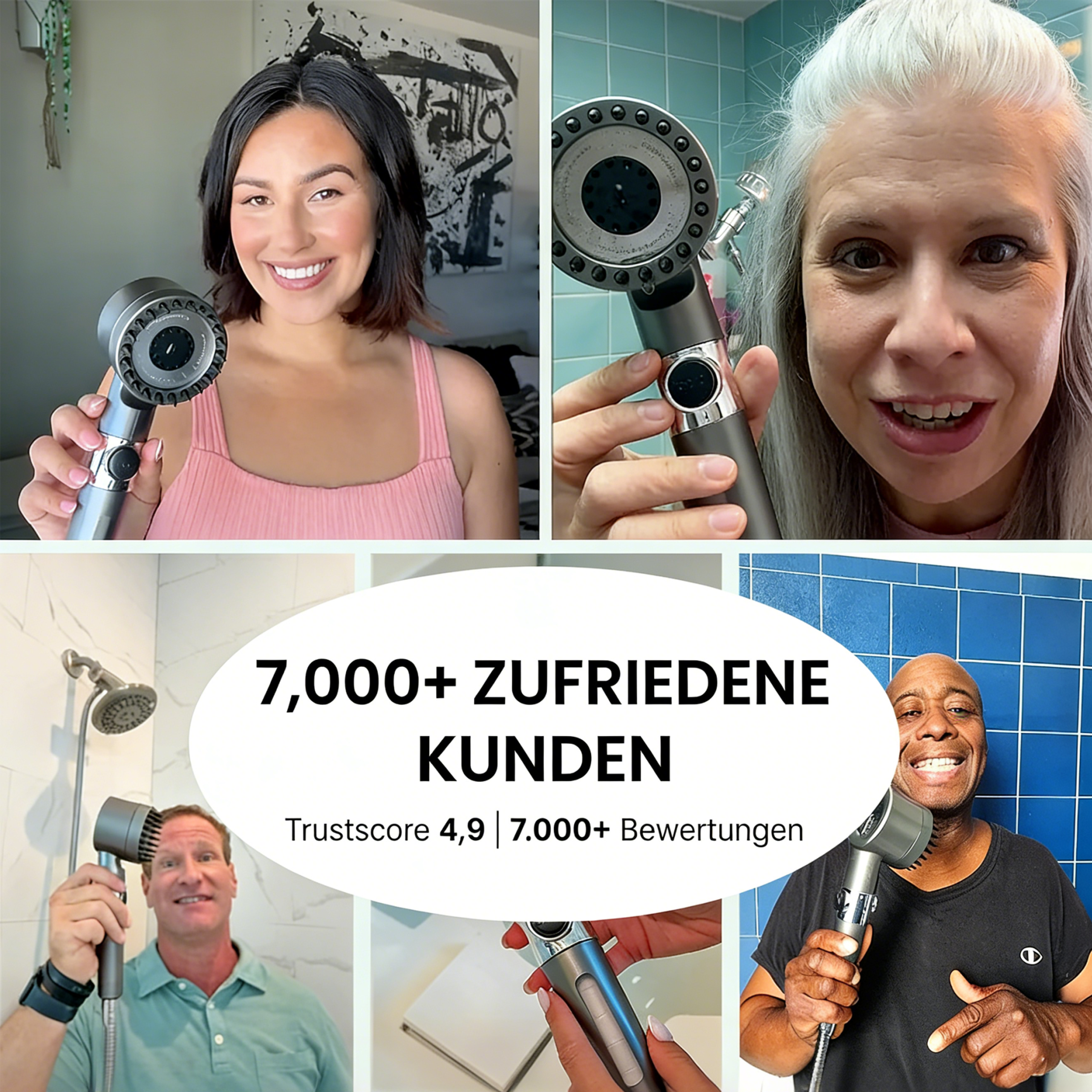 DER GEFILTERTE DUSCHKOPF