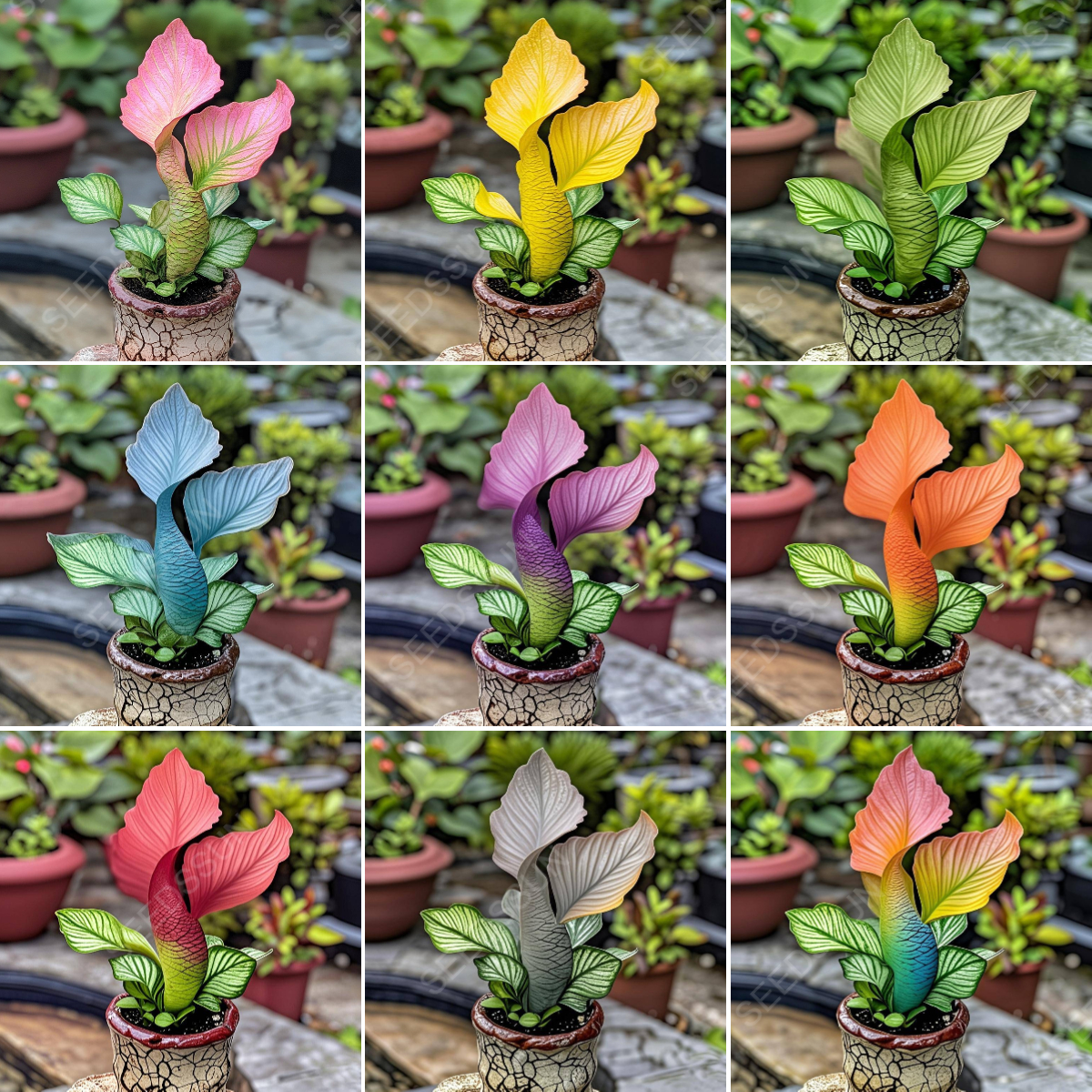 🌱✨Semená vzácnych sukulentov morskej panny