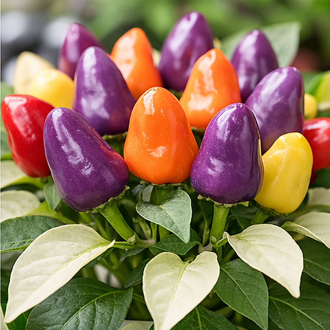 🌈Kolorowe Papryczki Ozdobne – Ożyw Swój Balkon Tej Wiosny🌶️