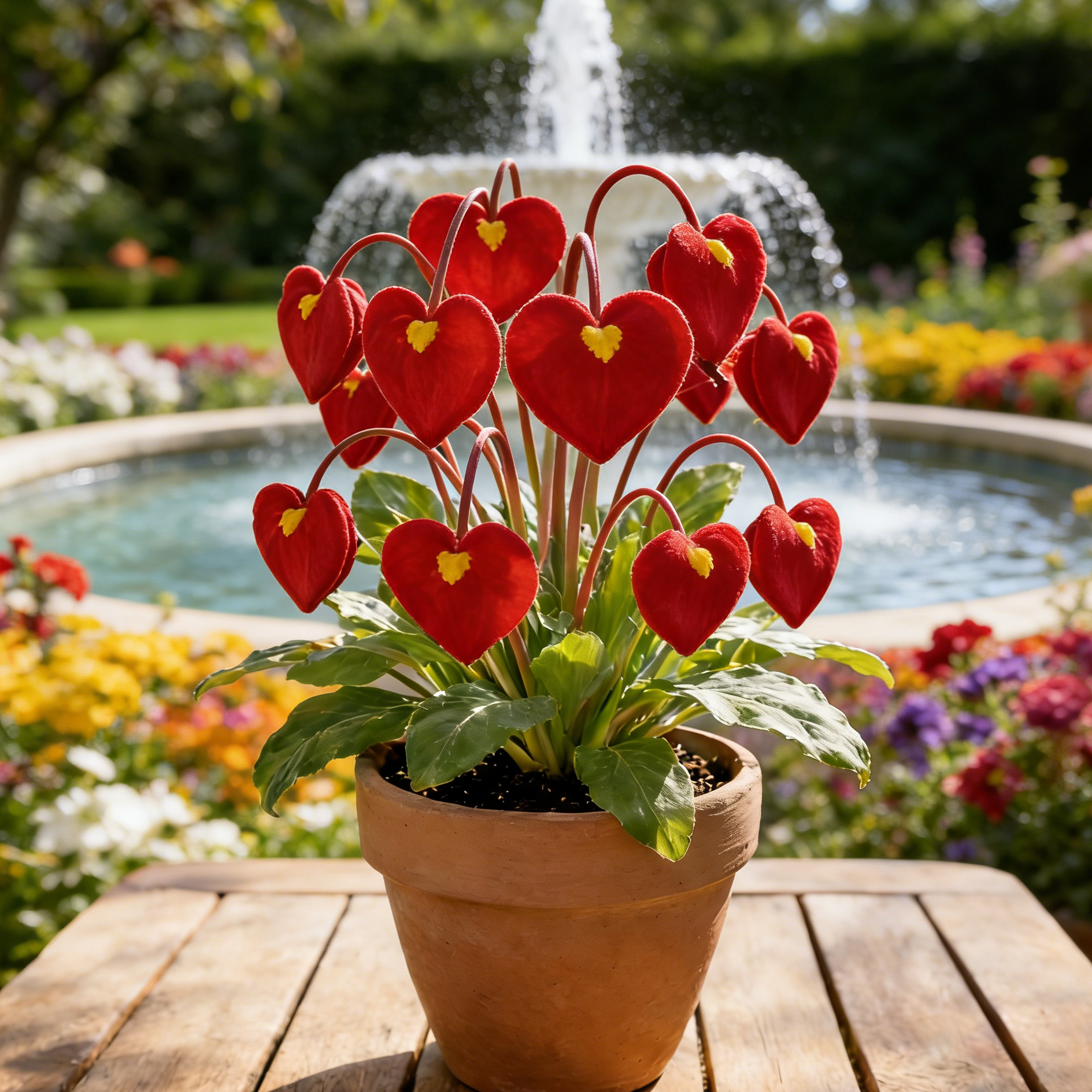 💖 Nasiona kwiatów w kształcie serca | Romantyczna ozdoba do ogrodu i balkonu