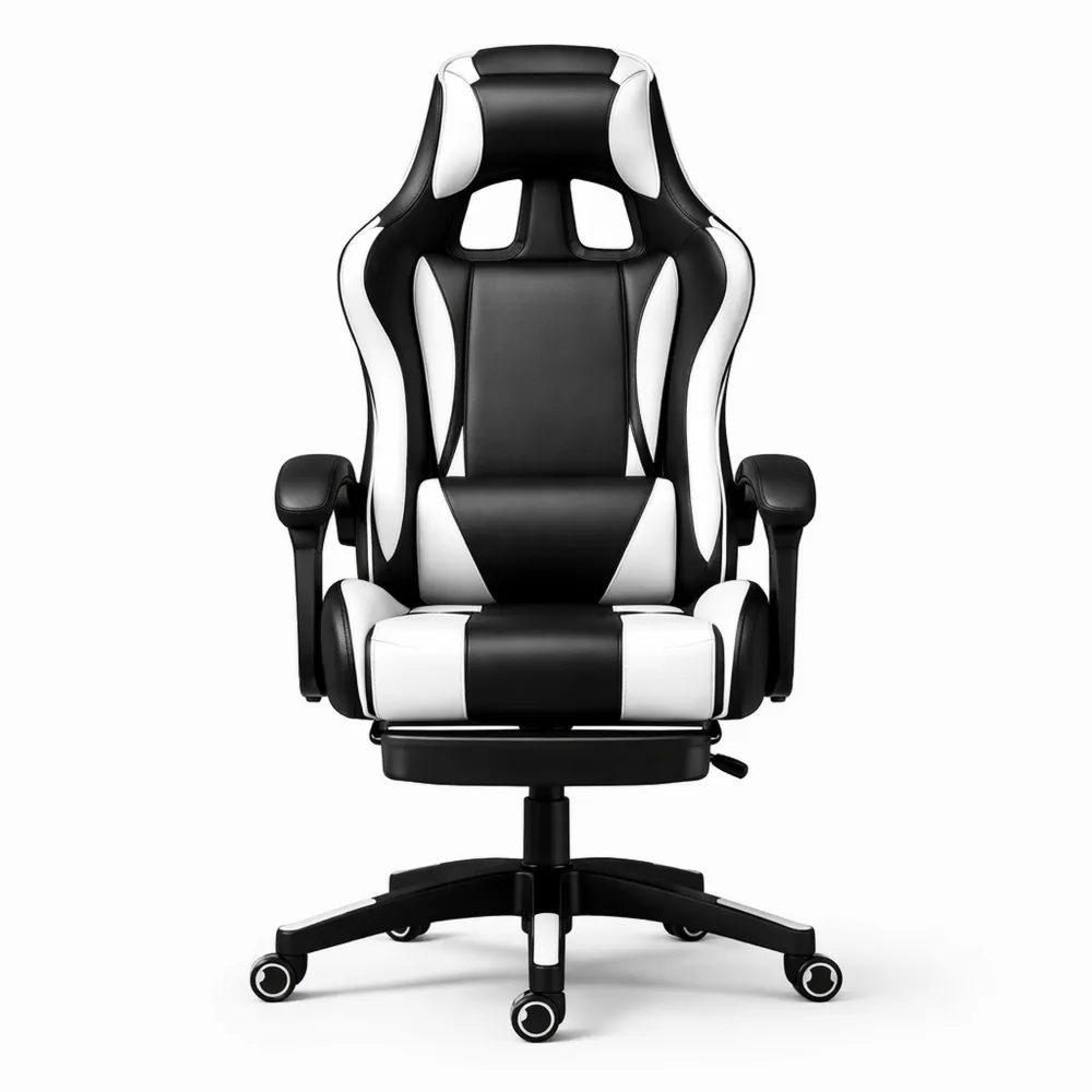 Chaise de Bureau Ergonomique et Réglable en Hauteur avec Support