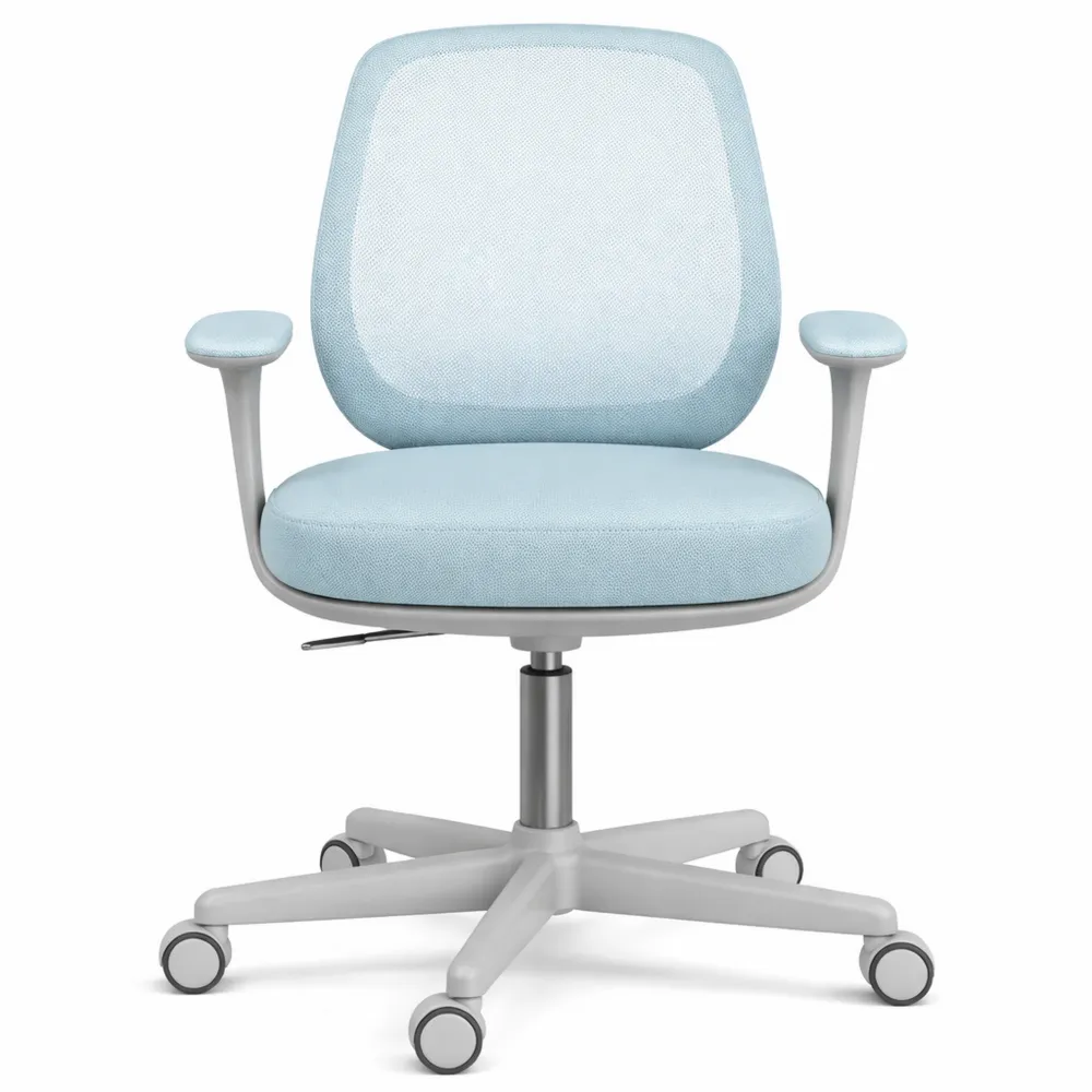 Chaise de Bureau Ergonomique en Maille Réglable Vert