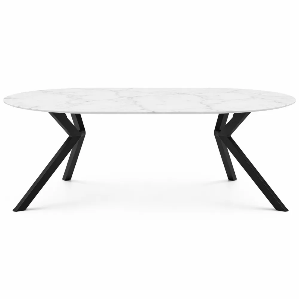 Table à Manger Extensible Ronde pour 4 à 10 Personnes