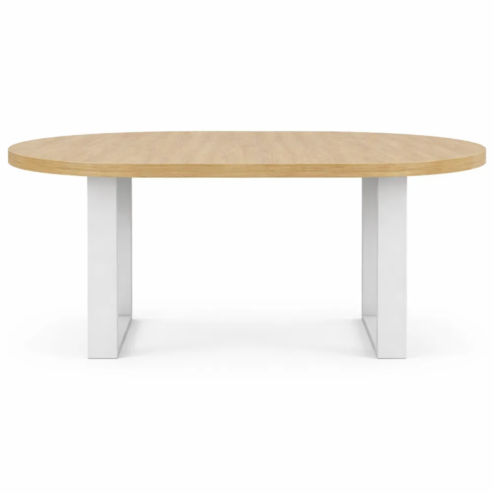 Table de Salle à Manger Ronde Extensible 4-6 Personnes