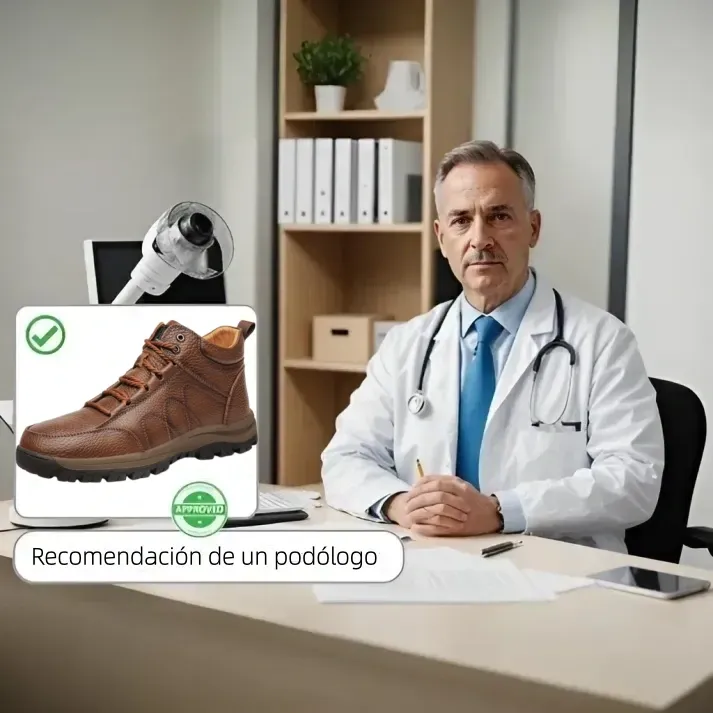 🎁Oferta por tiempo limitado🐂 Zapatos ortopédicos para hombre, hechos de piel de becerro australiana👞 Cosidos a mano, impermeables y antideslizantes✅, con soporte para el arco: caminar cómodamente.