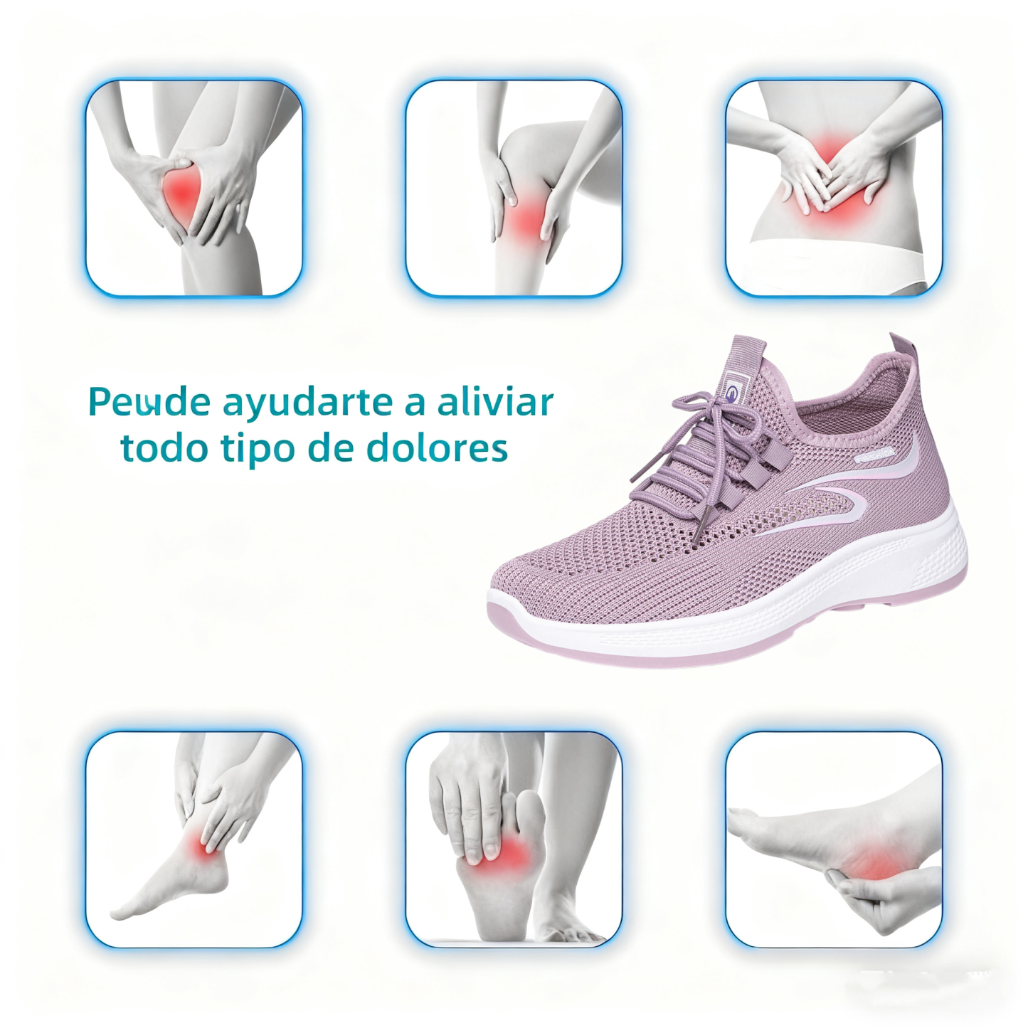 ⏰ ¡Último día – 50% de descuento! ¡No te lo pierdas! Zapatos ortopédicos con diseño ergonómico y función de amortiguación de impactos ✅ Zapatos ortopédicos saludables diseñados especialmente para mujeres europeas