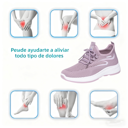⏰ ¡Último día – 50% de descuento! ¡No te lo pierdas! Zapatos ortopédicos con diseño ergonómico y función de amortiguación de impactos ✅ Zapatos ortopédicos saludables diseñados especialmente para mujeres europeas