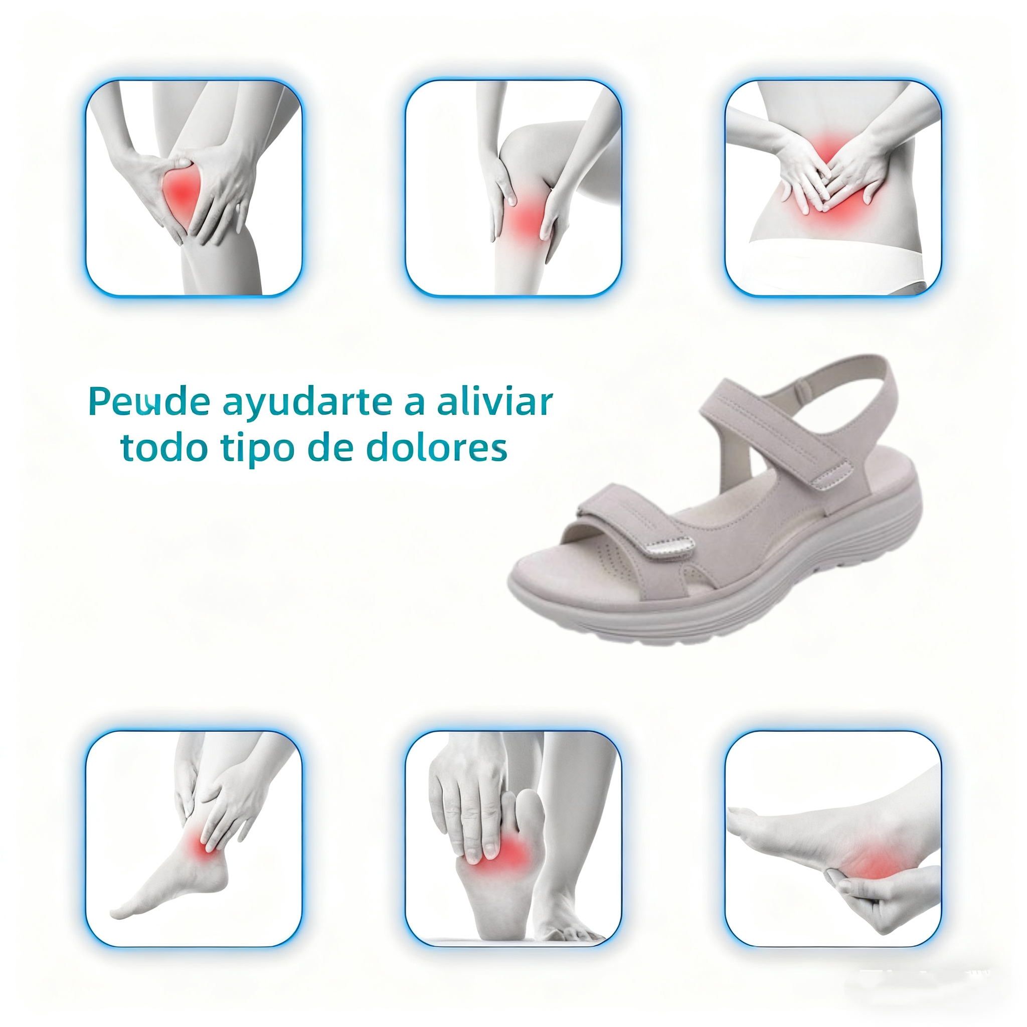 ⏰ ¡Último día – 50% de descuento! ¡No te lo pierdas! Zapatos ortopédicos con diseño ergonómico y función de amortiguación de impactos ✅ Zapatos ortopédicos saludables diseñados especialmente para mujeres europea