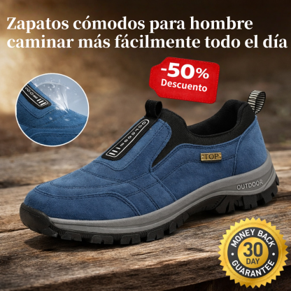 🔴Zapatos de ante de alta calidad🦶Alivian el dolor de pies y la fascitis - Impermeables y antideslizantes✅Todas las tallas disponibles