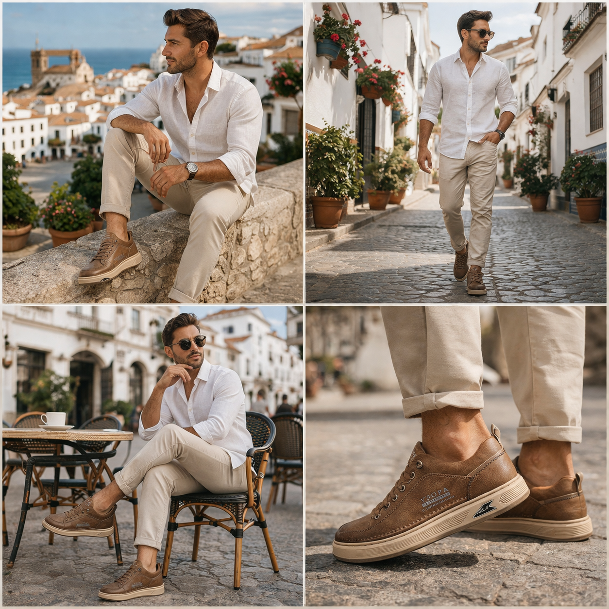 🔥 ¡50% DE DESCUENTO! ⏰ Zapatos ortopédicos para hombre de diseño ergonómico — Confeccionados en piel de ternera ✅ Suaves, cómodos y con un soporte excelente 🦶  Alivian eficazmente el dolor de pies