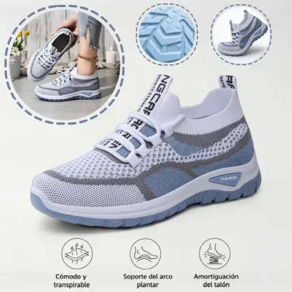 【🎁Oferta por tiempo limitado】Zapatos casuales ergonómicos para mujer👞 - El soporte para el arco proporciona comodidad y alivia fácilmente el dolor de pies🦶