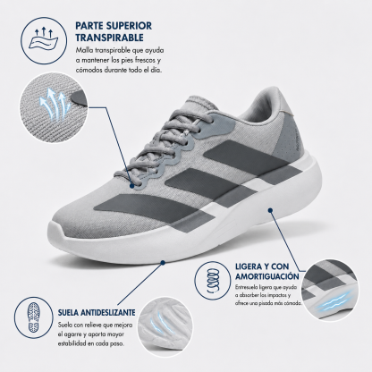 ⏰ ¡Último día! ¡50% de descuento, no te lo pierdas! ✅️ Zapatillas deportivas de alta calidad con soporte para el arco del pie, diseño ergonómico y mayor comodidad para aliviar el dolor de pies.