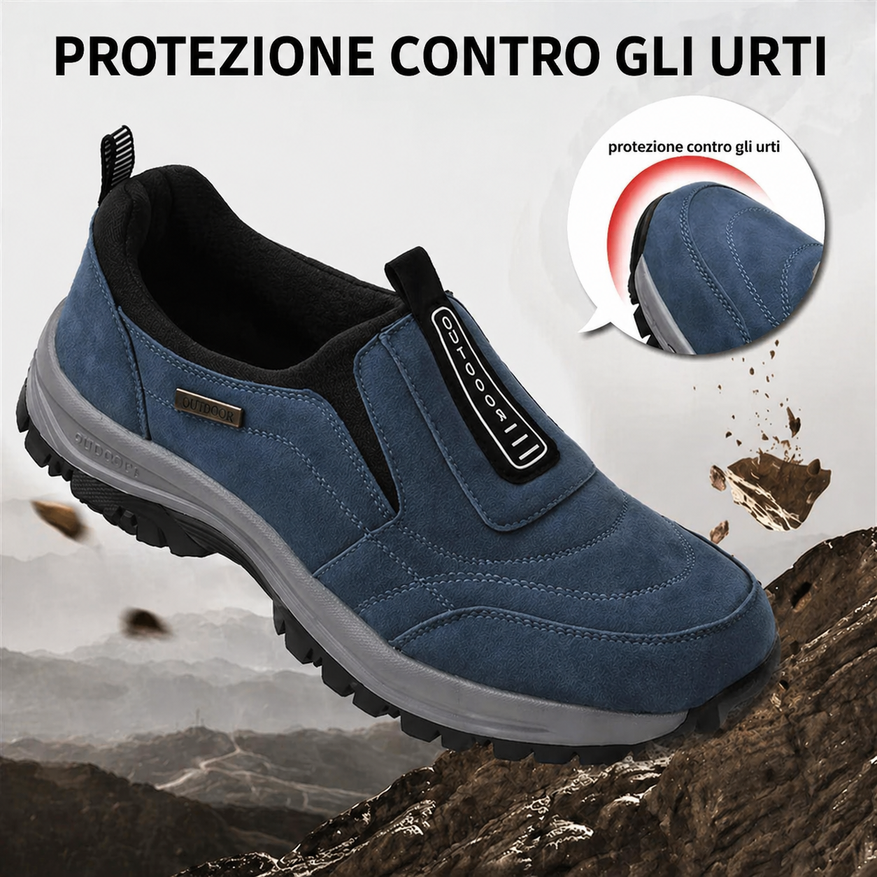 🎁 Oferta especial, 50% de descuento 🎁 Zapatos ortopédicos de gamuza para hombre 👟 Transpirables y cómodos ✅ Soporte para el arco: Comodidad para caminar todo el día