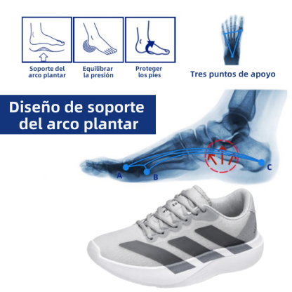 ⏰ ¡Último día! ¡50% de descuento, no te lo pierdas! ✅️ Zapatillas deportivas de alta calidad con soporte para el arco del pie, diseño ergonómico y mayor comodidad para aliviar el dolor de pies.