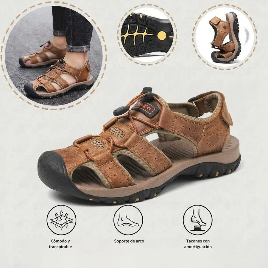 ⏰ ¡Último día! ¡50 % de descuento! ¡No te lo pierdas! ✅️ Sandalias cómodas con soporte para el arco del pie: alivian el dolor de pies y cuentan con un diseño ergonómico.
