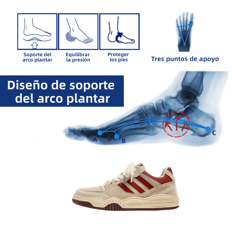 [⏰¡Último día 50% de descuento - Termina pronto! ] 🔥 Zapatos para caminar de diseño ergonómico 👞 Cosidos a mano, transpirables + impermeables ✅ Soporte de arco, caminata cómoda