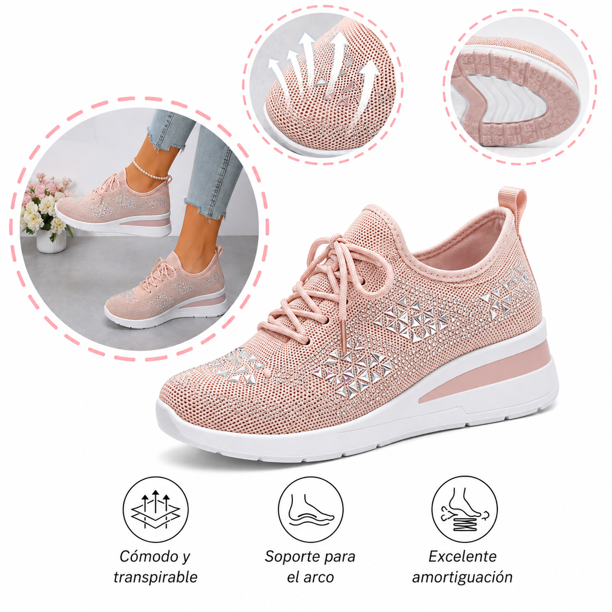 🔥50% de descuento hoy - ¡no te lo pierdas! ⏰ Zapatos ortopédicos de diseño ergonómico: diseño de soporte para el arco 👞 Alivia fácilmente el dolor de pie