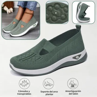 ⏰ ¡Último día! 50% de descuento 👟 Zapatos ortopédicos ergonómicos de verano | Transpirable y ligero ✅ Alivia el dolor de pies | Fácil de poner y quitar