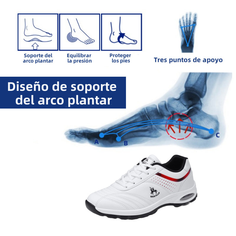 [⏰Último día con 50% de descuento - ¡Termina pronto! ]🔥Zapatos para caminar de diseño ergonómico👞Cosidos a mano✅Soporte de arco, caminata cómoda