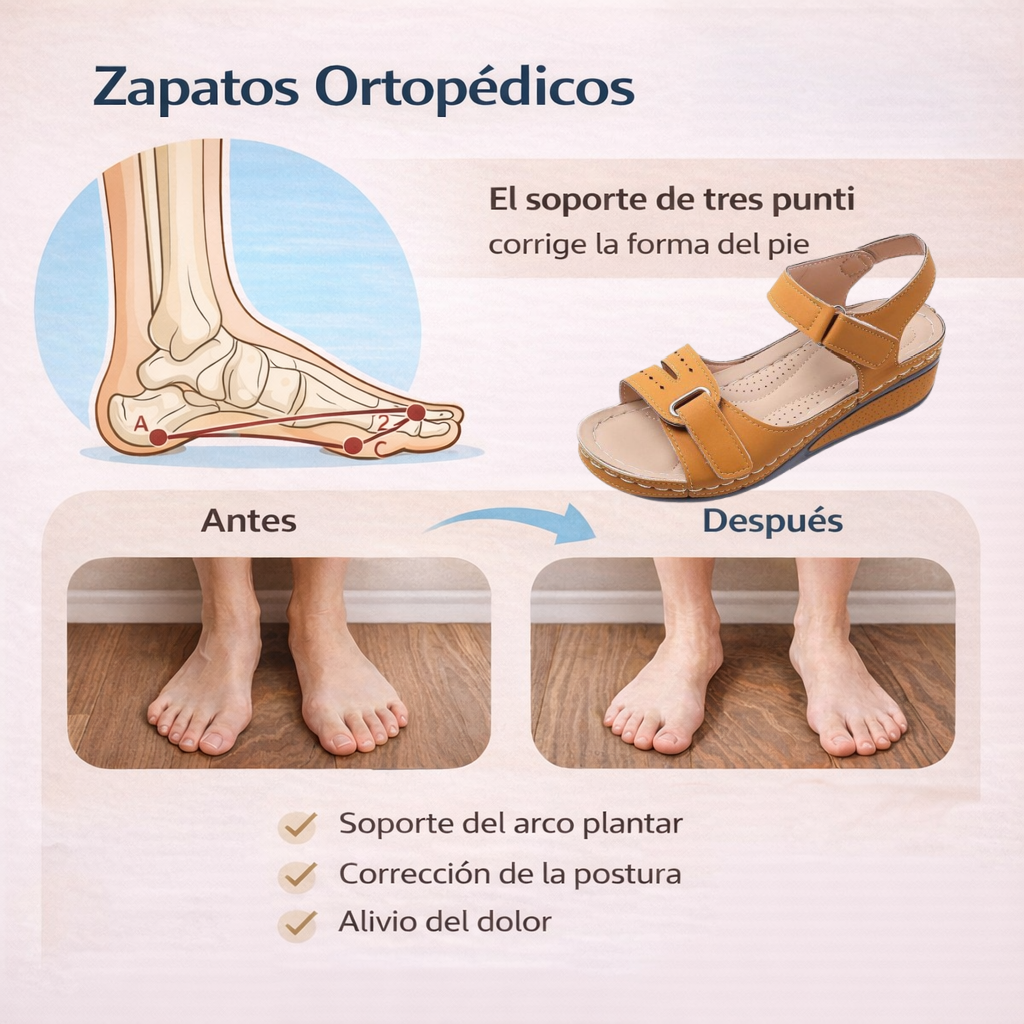 🔥 ¡Oferta por tiempo limitado: 50% de descuento! Sandalias ortopédicas de verano: diseñadas ergonómicamente para brindar comodidad, transpirabilidad y alivio del dolor ✅