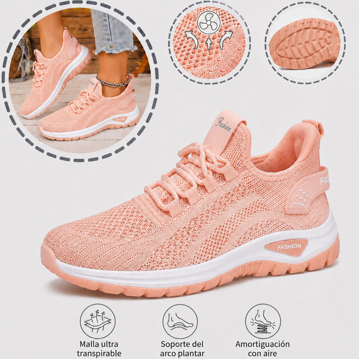 🔥 50% de descuento hoy - ¡no te lo pierdas! ⏰ Zapatos ortopédicos de diseño ergonómico con soporte para el arco👞 Alivia fácilmente el dolor de pie ✅Cómodo y transpirable