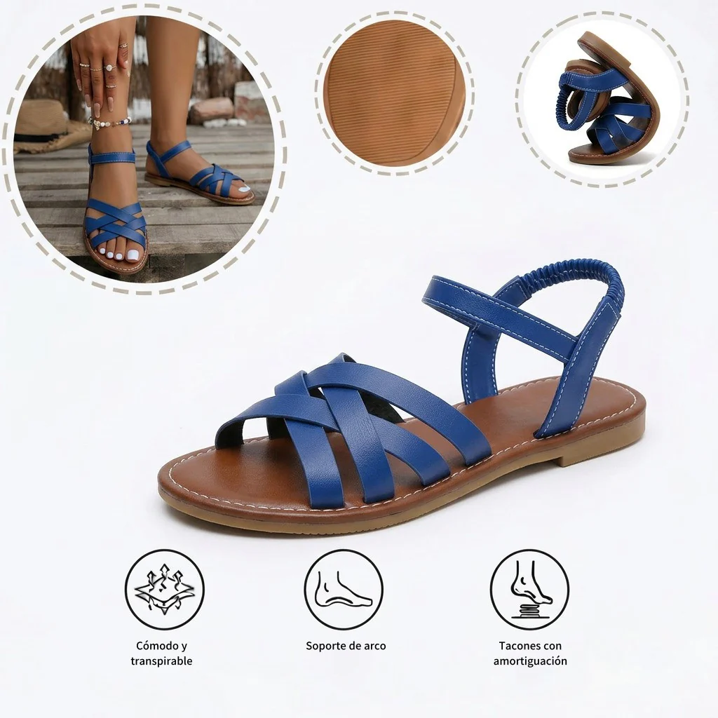 ⏰ ¡Último día! ¡50% de descuento! ¡No te lo pierdas! Sandalias ortopédicas con diseño ergonómico y función de amortiguación de impactos. ✅ Sandalias ortopédicas saludables diseñadas especialmente para mujeres europeas.