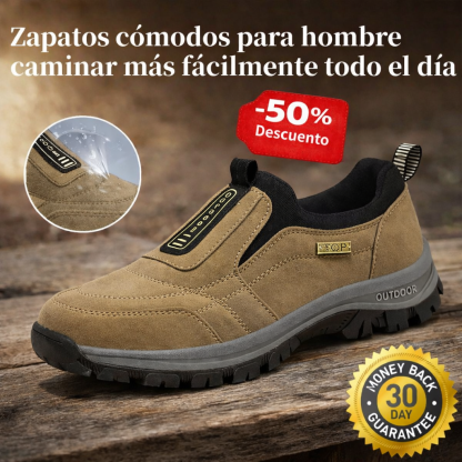 🔴Zapatos de ante de alta calidad🦶Alivian el dolor de pies y la fascitis - Impermeables y antideslizantes✅Todas las tallas disponibles