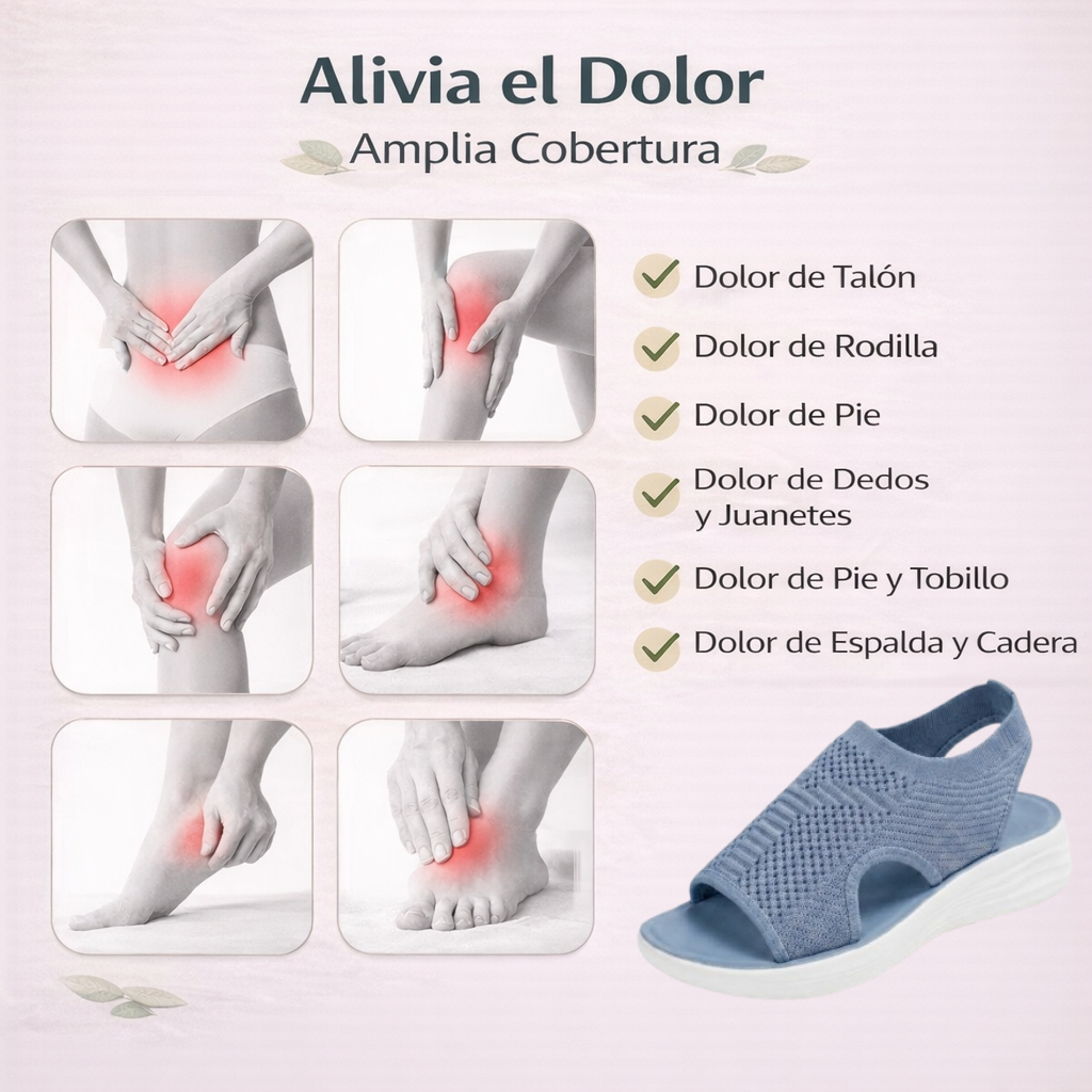⏰ ¡50% de descuento hoy! 👡 Sandalias cómodas con soporte para el arco plantar 🦶 Diseño ergonómico para caminar cómodamente todo el día ✅