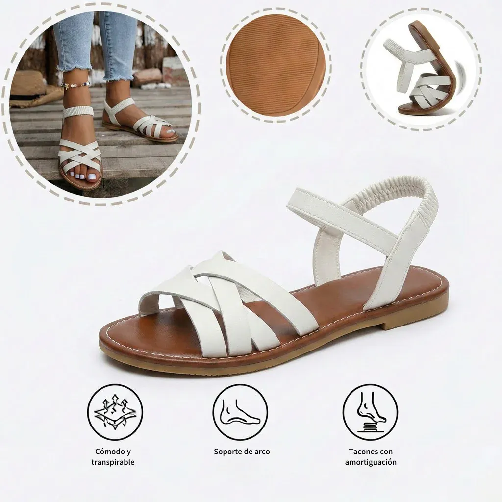 ⏰ ¡Último día! ¡50% de descuento! ¡No te lo pierdas! Sandalias ortopédicas con diseño ergonómico y función de amortiguación de impactos. ✅ Sandalias ortopédicas saludables diseñadas especialmente para mujeres europeas.